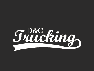 D&C Trucking logo design by czars