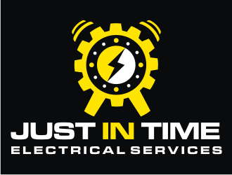 Just In Time Electrical Services logo design by Franky.