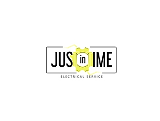 Just In Time Electrical Services logo design by Cire