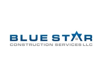 Blue Star Construction Services LLC logo design by sabyan
