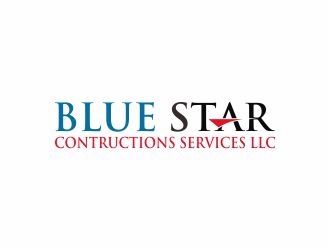 Blue Star Construction Services LLC logo design by 48art