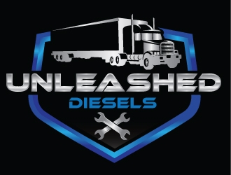 Unleashed Diesels logo design by Upoops