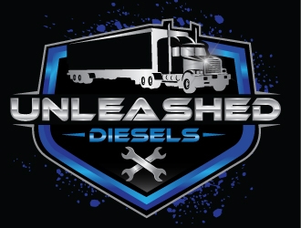 Unleashed Diesels logo design by Upoops