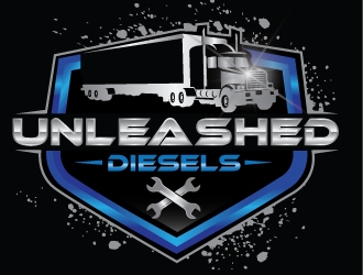 Unleashed Diesels logo design by Upoops