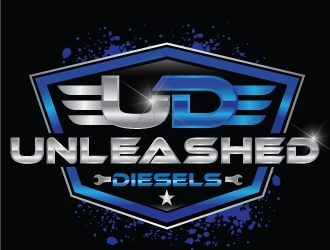 Unleashed Diesels logo design by Upoops