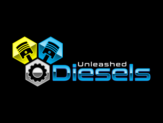 Unleashed Diesels logo design by AisRafa