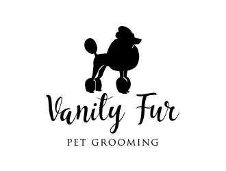 Vanity Fur pet grooming logo design by keylogo