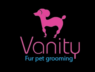 Vanity Fur pet grooming logo design by adwebicon