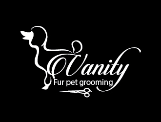 Vanity Fur pet grooming logo design by adwebicon