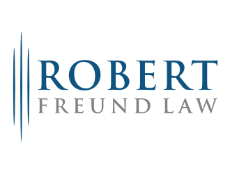 Robert Freund Law logo design by Shina