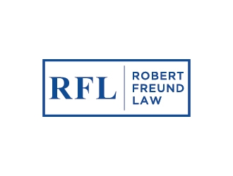 Robert Freund Law logo design by Fear