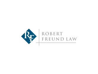 Robert Freund Law logo design by checx
