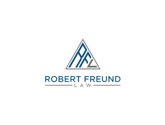 Robert Freund Law logo design by jancok