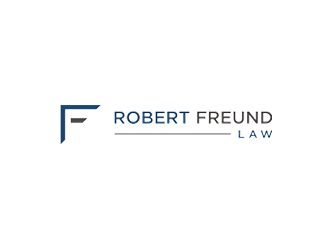 Robert Freund Law logo design by blackcane
