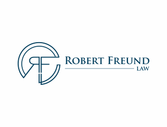 Robert Freund Law logo design by Mahrein