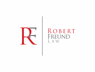 Robert Freund Law logo design by Dianasari
