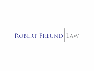 Robert Freund Law logo design by Dianasari