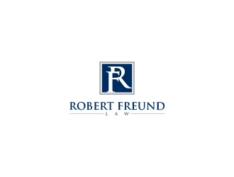 Robert Freund Law logo design by usef44