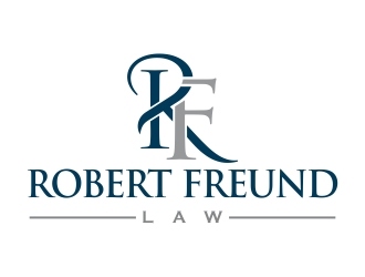 Robert Freund Law logo design by cikiyunn