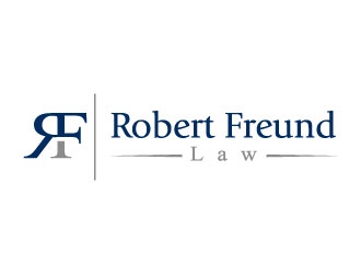 Robert Freund Law logo design by Suvendu