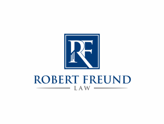 Robert Freund Law logo design by ammad