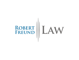Robert Freund Law logo design by rief