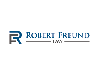 Robert Freund Law logo design by mhala
