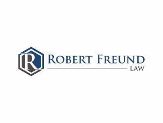 Robert Freund Law logo design by Mahrein
