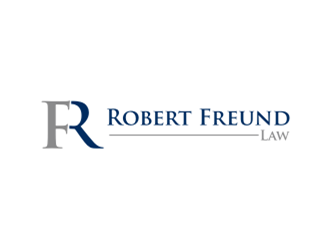 Robert Freund Law logo design by Raden79
