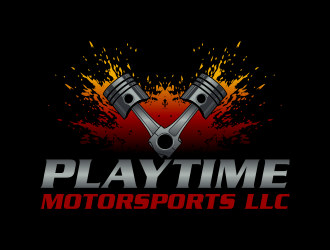 Playtime Motorsports LLC logo design by Kruger