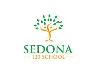 Sedona 120 School  logo design by RIANW