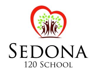 Sedona 120 School  logo design by jetzu