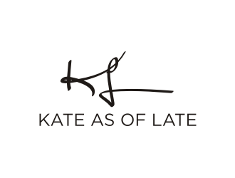 Kate as of Late logo design by Franky.