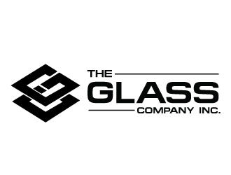 The Glass Company, Inc. logo design by Upoops
