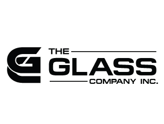 The Glass Company, Inc. logo design by Upoops