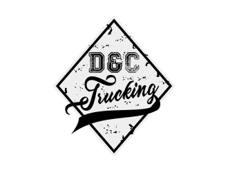 D&C Trucking logo design by Kruger