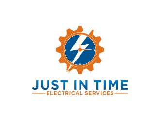 Just In Time Electrical Services logo design by qonaah
