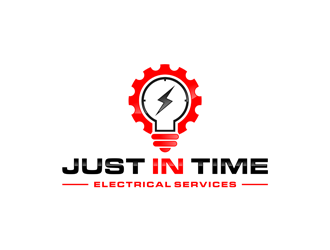 Just In Time Electrical Services logo design by ndaru