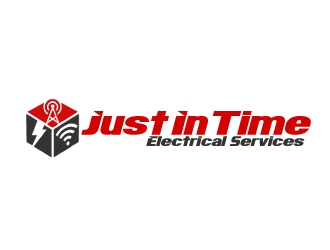 Just In Time Electrical Services logo design by ElonStark