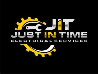 Just In Time Electrical Services logo design by bricton