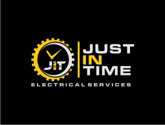 Just In Time Electrical Services logo design by bricton