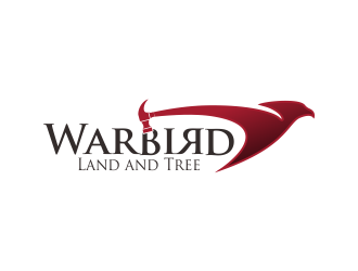 Warbird Land and Tree logo design by ROSHTEIN
