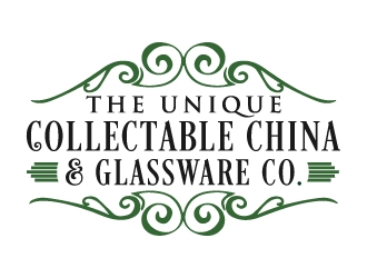 The Unique Collectable China & Glassware Company logo design by akilis13