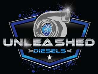 Unleashed Diesels logo design by Upoops