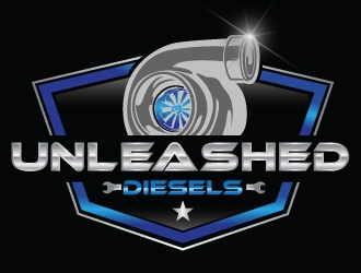 Unleashed Diesels logo design by Upoops