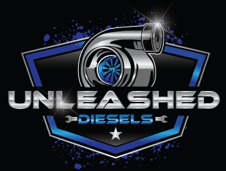 Unleashed Diesels logo design by Upoops