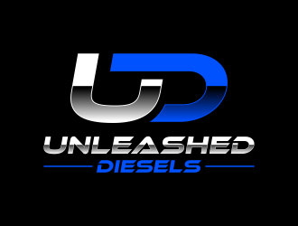 Unleashed Diesels logo design by FriZign