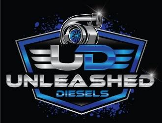 Unleashed Diesels logo design by Upoops