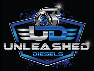 Unleashed Diesels logo design by Upoops