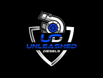 Unleashed Diesels logo design by FriZign